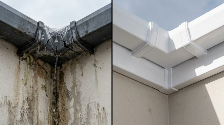 Fascia, soffit and gutter renewal